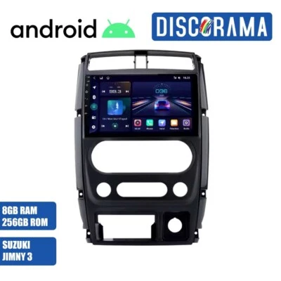 AUTORADIO ANDROID 8/256GB SUZUKI JIMNY 2005-2019 STEREO AUTO TOUCH 9" WIFI NAVI - Immagine 1 di 4