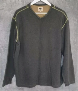 Fat Face Jumper - Mens Pullover - Grey/Yellow - Small - Picture 1 of 6