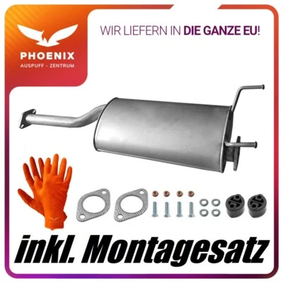 For Ssangyong Kyron 2.0 Xdi + 2.0 Xdi AWD 2005-2021 Exhaust Middle Silencer - Image 1 of 2