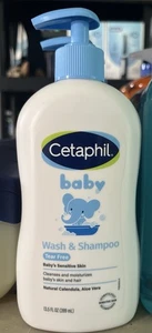 Cetaphil Baby Wash & Shampoo with Natural Calendula,13.5 Fl. Oz - Picture 1 of 1