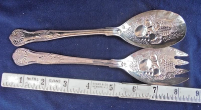 Metal Serving Utensils 8.5" Fruit Design - Image 1 of 4