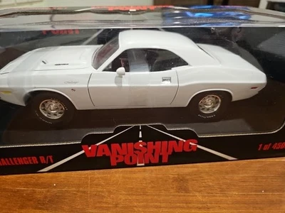 Ertl Collectibles 1970 Challenger R/T 1/18 Vanishing Point Diecast White - Image 1 of 4