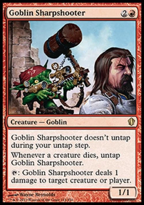 Goblin Sharpshooter - Medium Play MTG Commander 2013 Edition - Image 1 of 1
