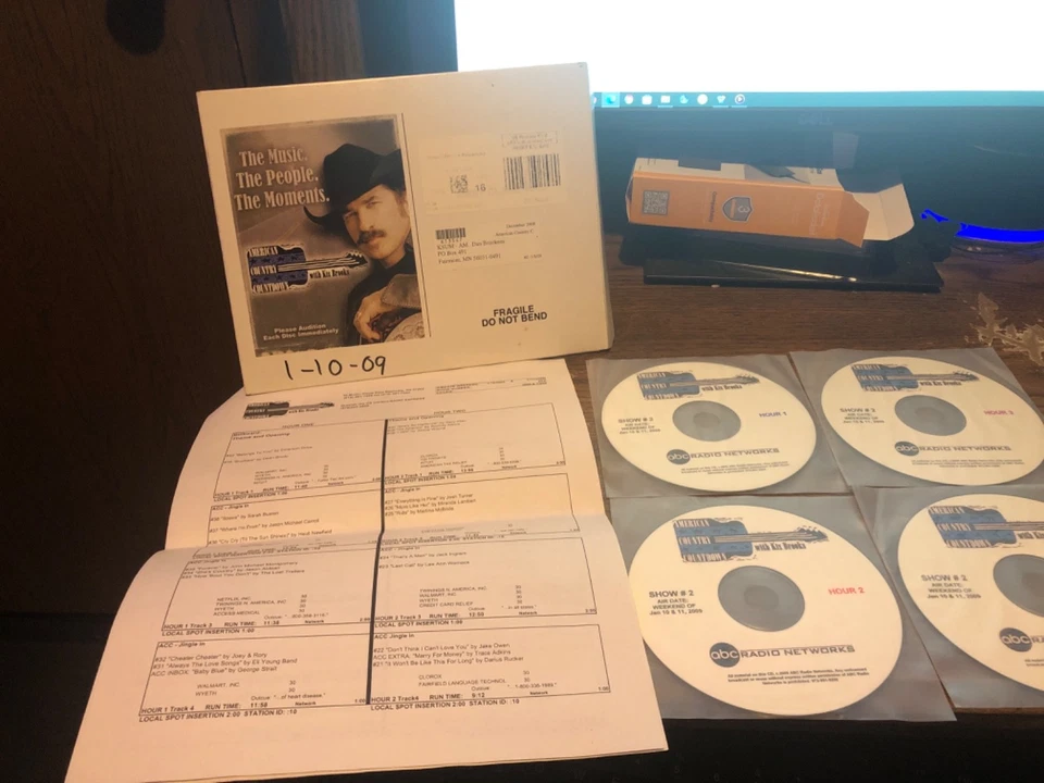 American Country Countdown with Kix Brooks--Jan. 17, 2009--4 CD show - Image 1 of 1
