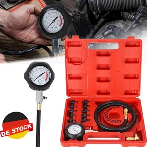 Öldruckprüfer Öldrucktester Set Öl-Meßgerät Öldruckmesser Werkzeug Prüfer Auto , - Bild 1 von 11
