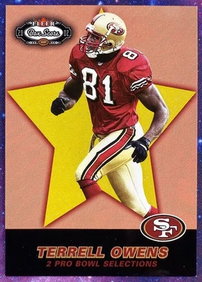 2002 FLEER BOX SCORE TERRELL OWENS SAN FRANCISCO 49ERS #234 - Image 1 of 2