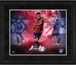 Jesus Ferreira FC Dallas Framed 16" x 20" Stars of the Game Collage - Picture 1 of 1