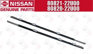 Nissan OEM Outer Door Molding Pair Set 80820-22U00 80821-22U0 for GTR R33 BCNR33 - Picture 1 of 19