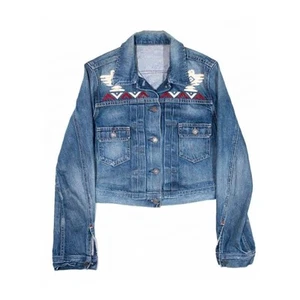 Ralph Lauren Denim & Supply Aztec viral jeans jacket M - Picture 1 of 5