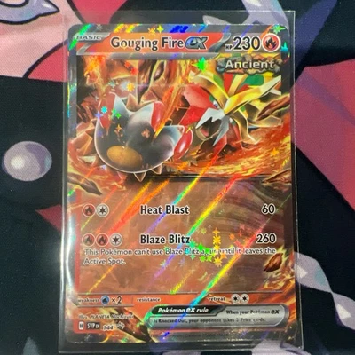 Gouging Fire ex 144 Sv: Scarlet & Violet Promo Cards Holo - Image 1 of 4