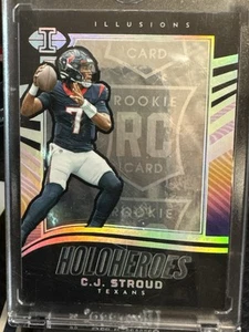 2023 Panini Illusions C.J. Stroud Rookie Holoheroes Case Hit SSP 10 - Picture 1 of 2