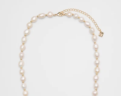 Collar de perlas de agua dulce Banana Republic Factory, nuevo con etiquetas Foto 1 de 4