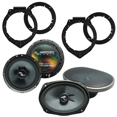 Fits Buick Lucerne 2006-2011 Factory Speakers Upgrade Harmony C65 C69 Package - Image 1 of 4