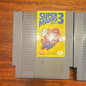 Nintendo NES NTSC-U/C Game Lot: Super Mario Bros. 3, 1943, Bart vs Space