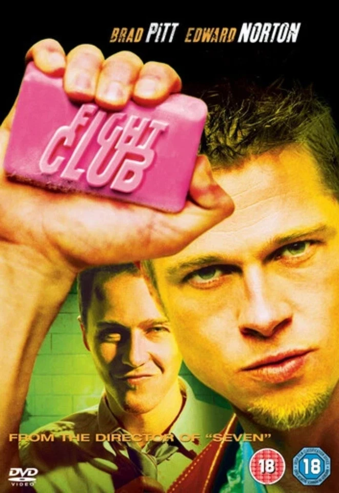 (S3-R1) Fight Club DVD (2004) Brad Pitt, Fincher DIR cert 18 Disc Only No Case  - Image 1 of 1