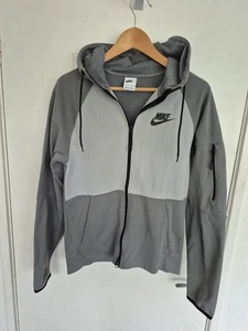 Nike Grey Full Zip Hoodoe Size XS Preowned - Picture 1 of 11
