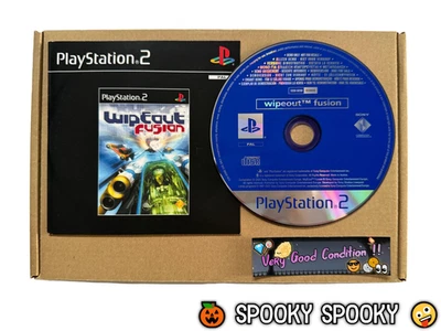 WipEout Fusion Demo Sony PS2 - UK PAL VGC CIB - High Quality Packing - Tracked - Image 1 of 4