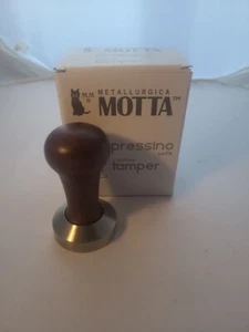 MOTTA 51mm Café Tamper Marrón - 8180/M se adapta a Pavoni & DeLonghi Post Millennium - Imagen 1 de 12