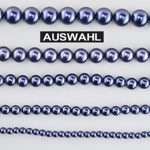 Perlen Kugeln Muschelkernperlen Edelstein Strang Muschelkern Schmuck  4-12mm DIY - Bild 1 von 6