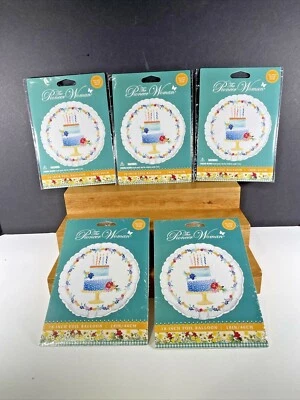 NEW Lot of 5 Pioneer Woman 18" Foil Balloons Ready to Fill Birthday Party Cake - Image 1 of 3