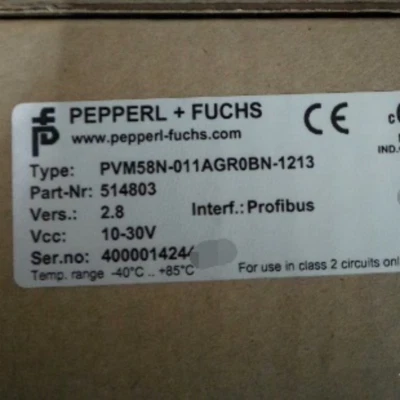 1PC Brand New Pepperl+Fuchs PVM58N-011AGROBN-1213 Encoder - Image 1 of 3