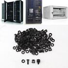 50 Pack M6 Cage Nuts and Bolts Screws Washers Network Cabinets Server Rack Mount