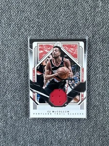 CJ MCCOLLUM 2018/19 CORNERSTONES GAME USED WORN JERSEY AK8656 - Picture 1 of 2