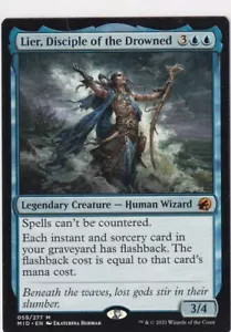 MAGIC THE GATHERING MTG - LIER, DISCIPLE OF THE DROWNED - MIDNIGHT HUNT 059/277 - Picture 1 of 1