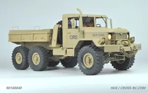 CROSSRC 1/12 HC6 6x6 Military Truck Kit - Unassembled Kit - Picture 1 of 23