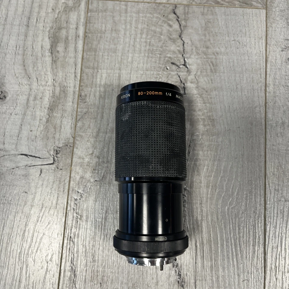 LENTE ZOOM KINO PRECISION KIRON 80-200MM F4.5 MACRO 1:4 MC. - Imagem 1 de 4