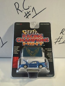 1996 Racing Champions Mint True Value Pontiac Firebird IROC Series BLUE 1:60 - Picture 1 of 6