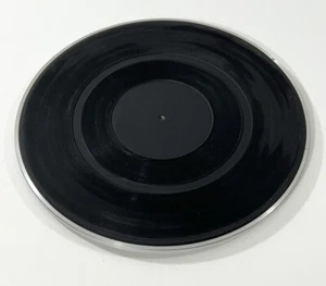 Kenwood KD-21R Turntable OEM Parts - Platter & Rubber Mat - Picture 1 of 7