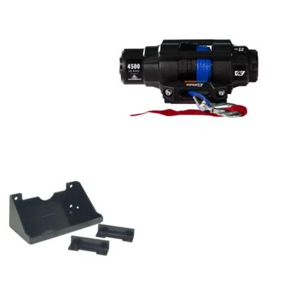 Viper 4500lbs V3 Winch Blue Rope With Mount For Kawasaki Mule PROFXR 2018-2020 - Image 1 of 3