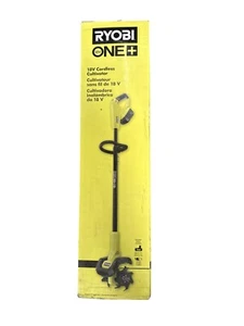 RYOBI ONE+ 18V 8" Cordless Cultivator with 4 Ah Battery & Charger - Picture 1 of 3