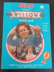 Unused Vintage WILLOW Activity & Coloring Book ~ Lucasfilm 1988 Jell-O Promo - Picture 1 of 7