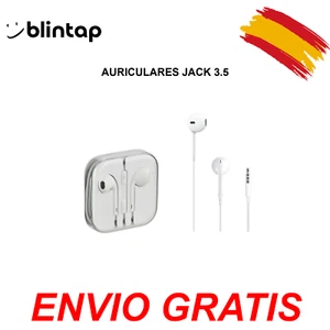 Auriculares Jack 3.5mm - 110cm Con Micrófono y Control de Volumen - ENVÍO GRATIS - Picture 1 of 1