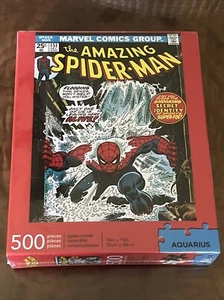 SPIDER-MAN- 500 Piece Puzzle By Aquarius SEALED - Picture 1 of 4