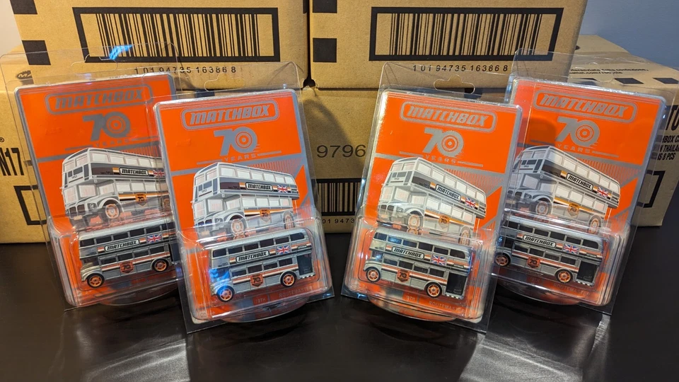 Matchbox Collectors 70 Years Routemaster Target Mail In 