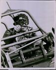 Ld209 1975 Original George Brich Photo Man Driving Dune Buggy Oceano California