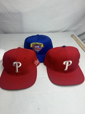 VINTAGE  Sports Specialties Philadelphia Phillies MLB 3 hats - Image 1 of 4