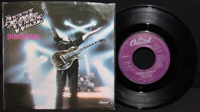 April Wine-Enough Is Enough-Capitol B-5133-Vintage '82 Picture Sleeve 45-NM/VG+! - Image 1 of 2