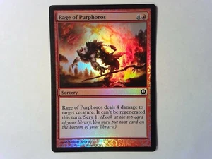 Foil Rage of Purphoros Theros - Magic the Gathering Mtg Red - Picture 1 of 1