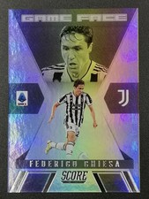 2022 Federico Chiesa Game Face Juventus Very Rare Series A Score Panini