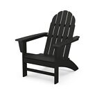 Polywood - Vineyard Adirondack Chair  - Color:  Black *new In Box*