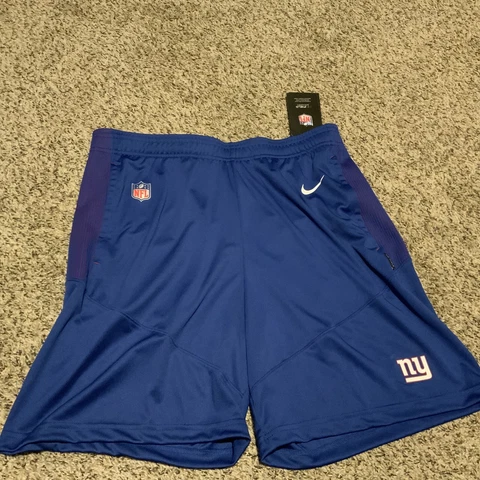 New York Giants Nike Performance Dri-Fit Sideline Shorts NWT 2021 Men’s 3XL Cover
