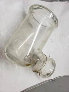 Riduttore conico con perline in vetro Pyrex 6x4  - Foto 1 di 5