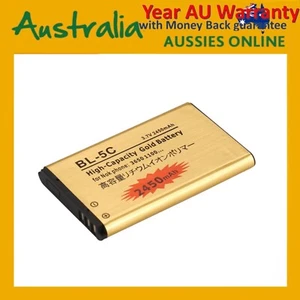High Capacity Gold BL-5C Battery For Nokia 2610 1100 1110 1112 1116 6230 5C BL5C - Picture 1 of 1