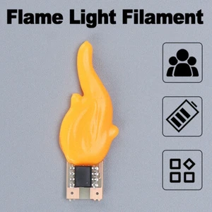 3v Led Flame Light 0.5w 20ma Cob Leds 1800k 2200k Candles Edison Candle Diy Chip - Picture 1 of 10