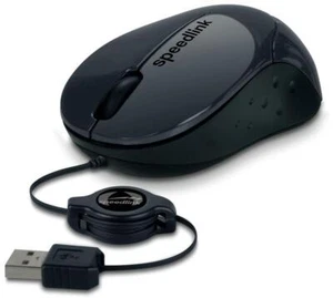 SPEEDLINK BEENIE Mobile Mouse Maus USB Maus Silent USB-A 1200 DPI Schwarz - Bild 1 von 7