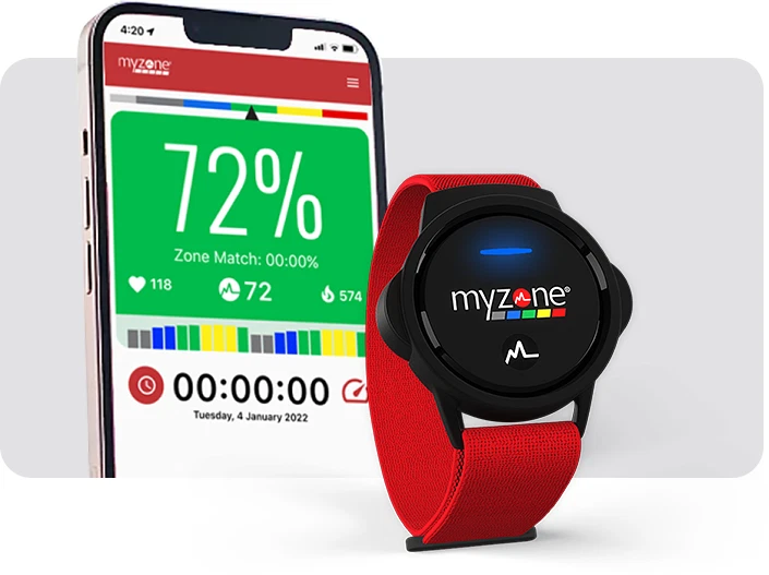 My Zone MZ-Switch Fitness Tracker - Black/Red - Image 1 of 1